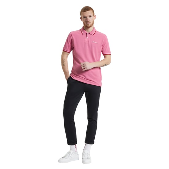 Ben Sherman - Poloshirt für Herren, Piqué (Calypso Koralle) - Image 4