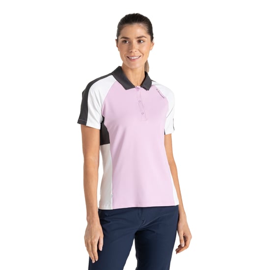 Craghoppers - "Hazelmere" Poloshirt für Damen, Nosilife, Emblem, kurzärmlig (Orchidee/Weiß) - Image 3