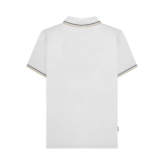 Lambretta - Poloshirt für Herren (Weiß/Eisen/Silber) - Image 2