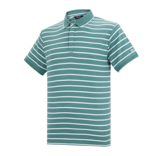 Regatta - "Tiver" Poloshirt für Herren (Arktis/Weiß) - Image 3