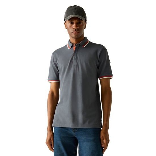 Regatta - "Adryan" Poloshirt für Herren (Dunkler Sturm) - Image 4