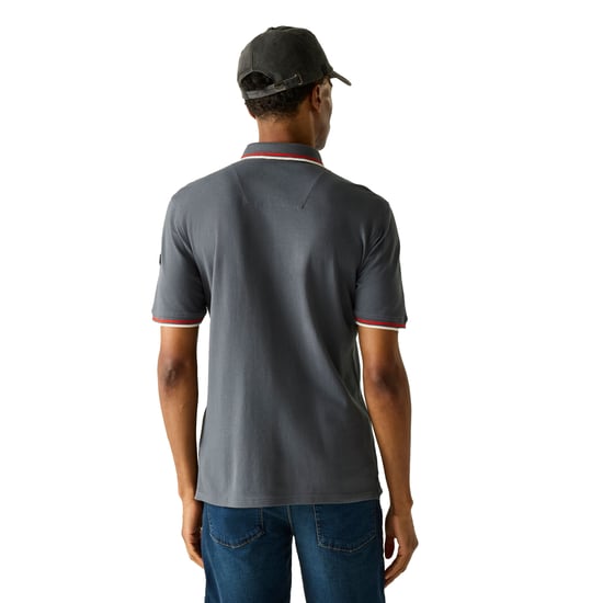 Regatta - "Adryan" Poloshirt für Herren (Dunkler Sturm) - Image 5