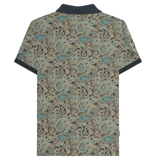 Lambretta - "SS25" Poloshirt Mit Markenzeichen für Herren (Marine/Kameo-Blau) - Image 2