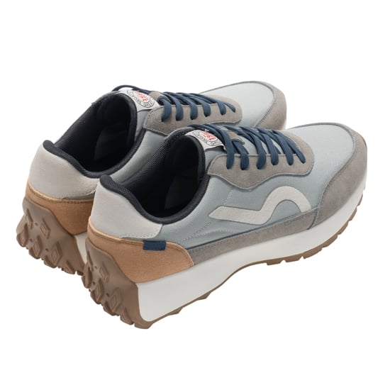 Regatta - "Marine Heritage II" Sneaker für Herren, Wildleder (Grau/Hellbraun/Denim) - Image 2