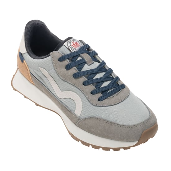 Regatta - "Marine Heritage II" Sneaker für Herren, Wildleder (Grau/Hellbraun/Denim) - Image 4