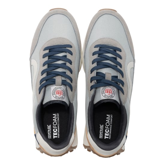 Regatta - "Marine Heritage II" Sneaker für Herren, Wildleder (Grau/Hellbraun/Denim) - Image 5