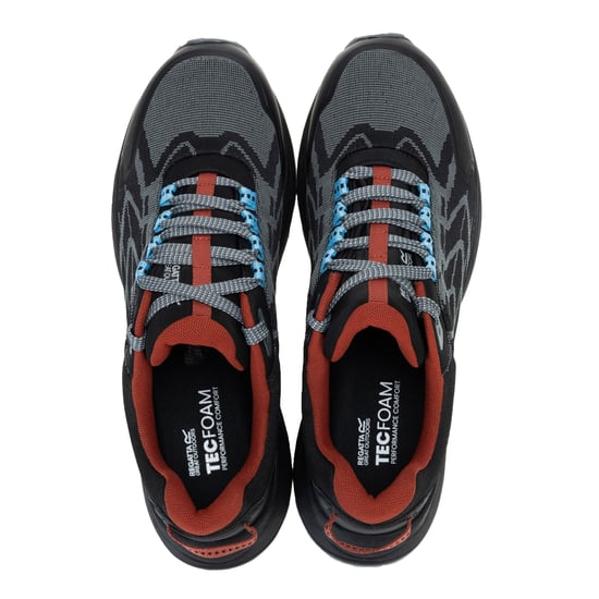 Regatta - "Cruize" Logo Schuhe für Herren (Dunkler Sturm/Ziegelstein) - Image 5