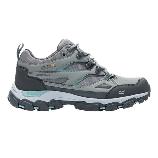 Regatta - Damen Wanderschuhe "Holcombe III" (Stahlfarben/Moos) - Image 1