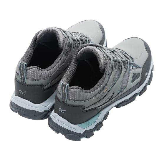 Regatta - Damen Wanderschuhe "Holcombe III" (Stahlfarben/Moos) - Image 2