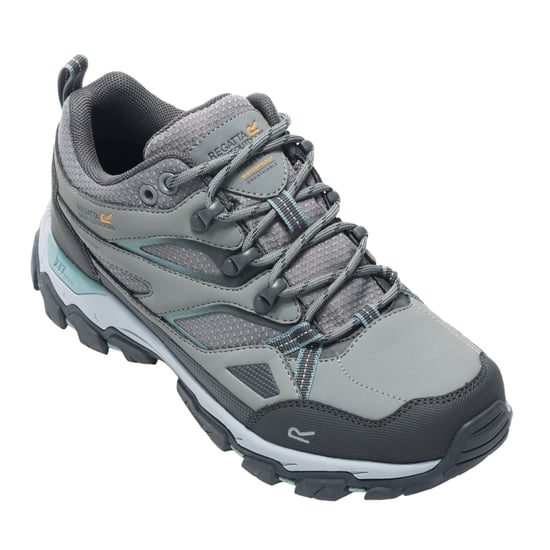 Regatta - Damen Wanderschuhe "Holcombe III" (Stahlfarben/Moos) - Image 3