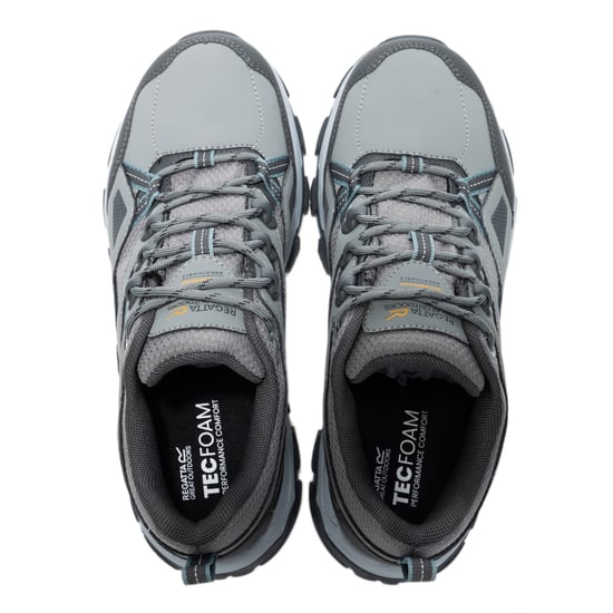 Regatta - Damen Wanderschuhe "Holcombe III" (Stahlfarben/Moos) - Image 4