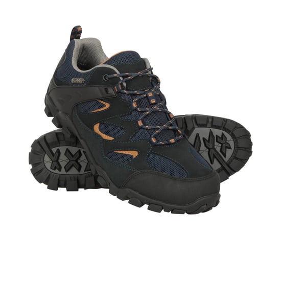 Mountain Warehouse Herren Curlews Wasserdicht Wildleder Wanderschuhe (Navy) - Image 4