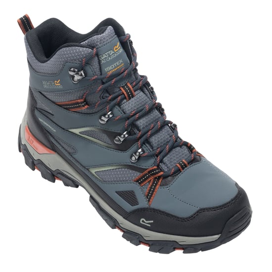 Regatta - Herren Wanderstiefel "Holcombe III" (Dunkler Sturm/Ziegelstein) - Image 3
