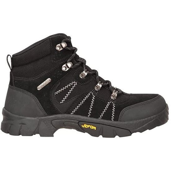 Mountain Warehouse - Kinder Wanderstiefel "Edinburgh", Wasserfest, Wildleder (Schwarz) - Image 1