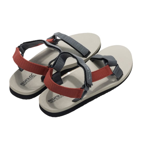Regatta - Herren Sandalen "Vendeavour" (Dunkler Sturm/Ziegelstein) - Image 2