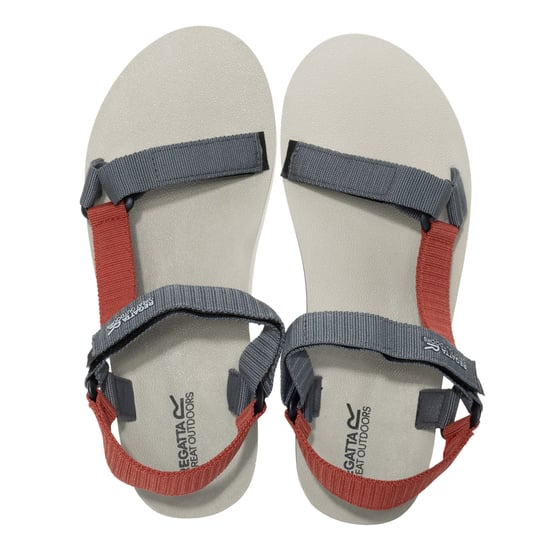Regatta - Herren Sandalen "Vendeavour" (Dunkler Sturm/Ziegelstein) - Image 5