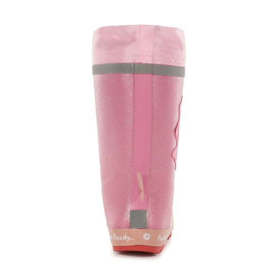 Regatta Childrens/Kids Peppa Pig Dinosaur Wellington Stiefel (Rosa) - Image 2