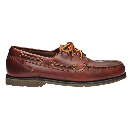 Sebago - "Nina" Bala Mokassin für Damen, Wachsleder (Braun/Gummi Rosa) - Image 1