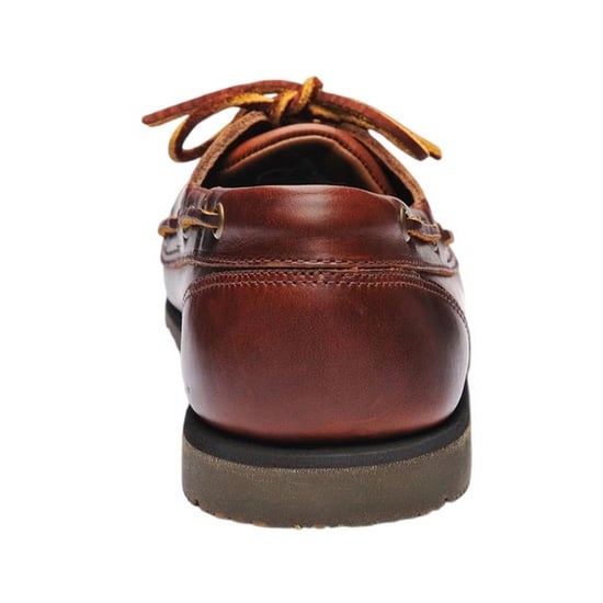Sebago - "Nina" Bala Mokassin für Damen, Wachsleder (Braun/Gummi Rosa) - Image 2