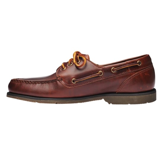 Sebago - "Nina" Bala Mokassin für Damen, Wachsleder (Braun/Gummi Rosa) - Image 3