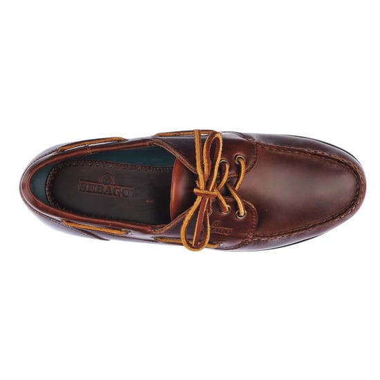 Sebago - "Nina" Bala Mokassin für Damen, Wachsleder (Braun/Gummi Rosa) - Image 5