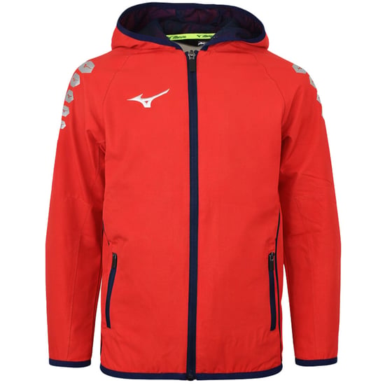 Mizuno Team Mikro Kinder Rot Jacket - Image 1