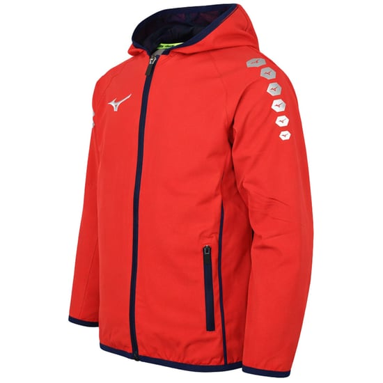Mizuno Team Mikro Kinder Rot Jacket - Image 2