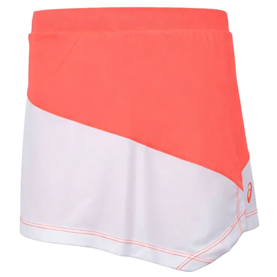 Asics Club Kinder Tennisrock Orange/Weiß - Image 1