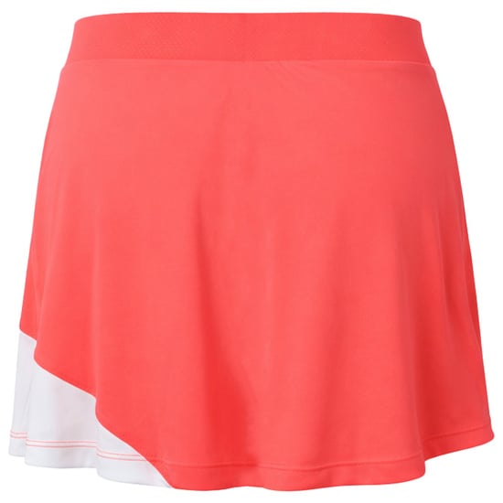 Asics Club Damen Tennisrock in Orange/Weiß - Image 2