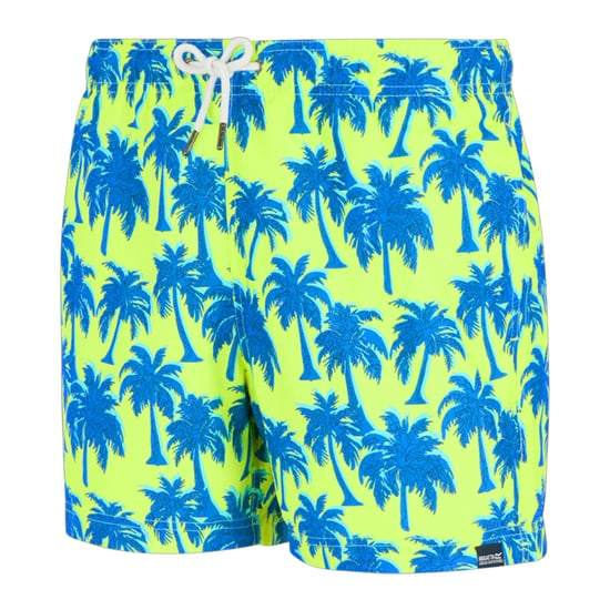 Regatta - "Loras" Badeshorts für Herren (Leuchtend Grün/Sonic-Blau) - Image 3