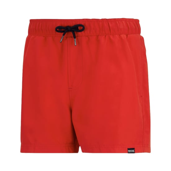 Regatta - "Mawson II" Badeshorts für Herren (Mohnblume/Marine) - Image 3