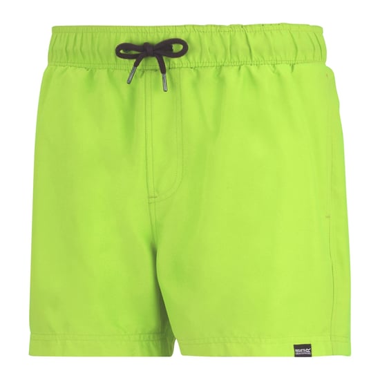 Regatta - "Mawson II" Badeshorts für Herren (Marine/Leuchtend Grün) - Image 3