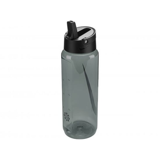 Nike - "Renew Recharge" Strohflasche, Trinkhalm, 700ml (Schwarzgrau/Schwarz) - Image 2