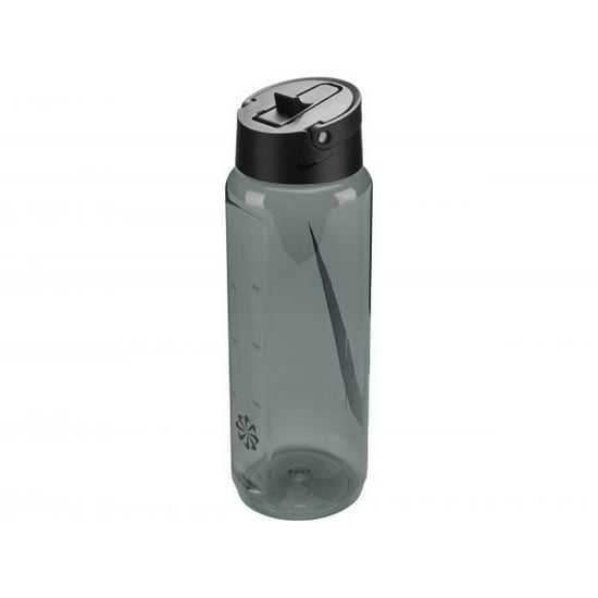 Nike - "Renew Recharge" Strohflasche, Trinkhalm, 700ml (Schwarzgrau/Schwarz) - Image 3