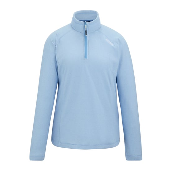 Regatta Great Outdoors Damen Fleece-Top Montes mit 1/4-Reißverschluss (gewaschenes Denim) - Image 1