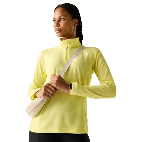 Regatta Great Outdoors Damen Fleece-Top Montes mit 1/4-Reißverschluss (Kanarien-Gelb) - Image 4