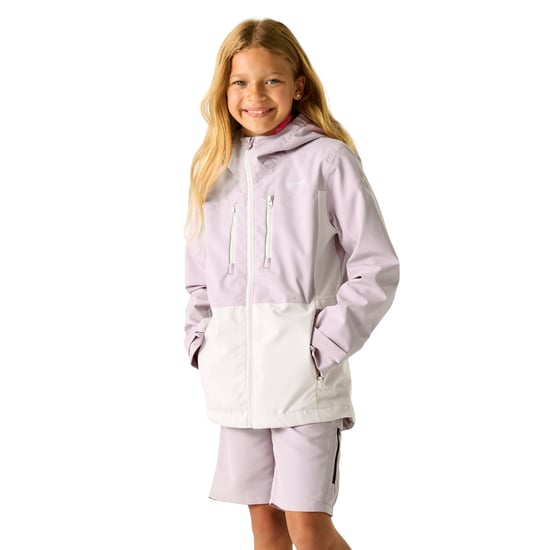 Regatta - "Highton" Jacke, wasserfest für Kinder (Puderlila/Rosa Nebel) - Image 4
