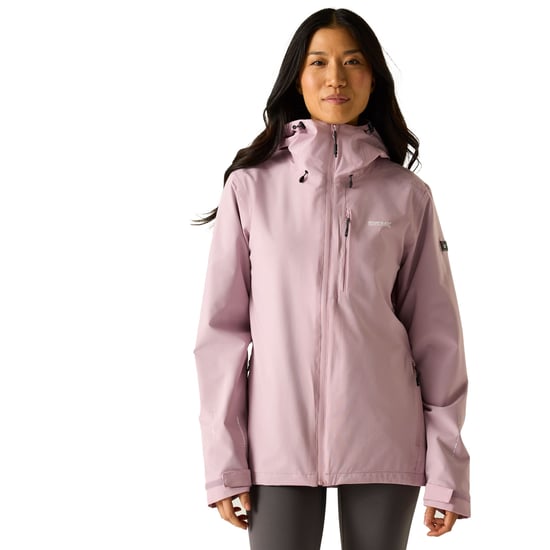Regatta - "Oklarna" Jacke, wasserfest für Damen (Puderlila) - Image 4