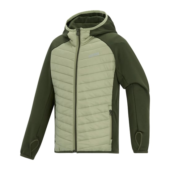 Regatta - "Andreson" Steppjacke für Kinder, Hybrid (Dunkel-Khaki/Leichter Salbei) - Image 3