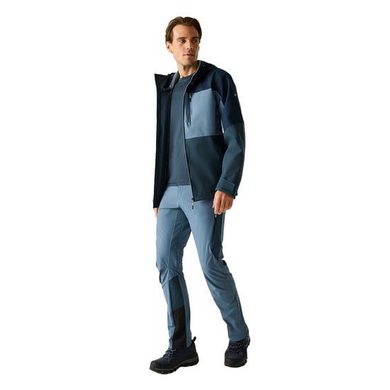Regatta - "Maland II" Jacke, wasserfest für Herren (Blassblau/Marine/Nachthimmel) - Image 5