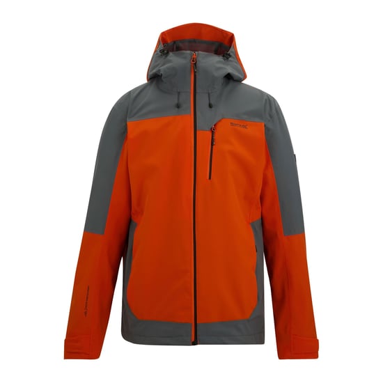 Regatta - "Highton IV" Jacke, wasserfest für Herren (Rost/Orange/Dunkler Sturm) - Image 1
