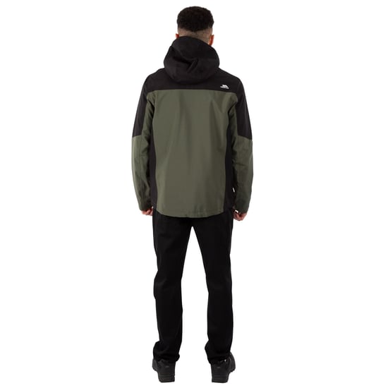 Trespass Herren Outdoorjacke Tappin mit Kapuze, wasserfest (Efeu) - Image 4