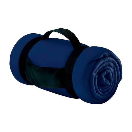 SOLS - Decke "Stavenger", Fleece, Karo (Dunkelblau) - Image 1