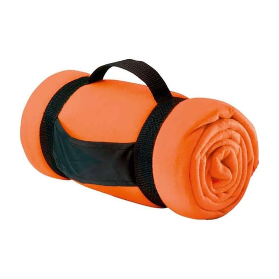 SOLS - Decke "Stavenger", Fleece, Karo (Leuchtend Orange) - Image 1
