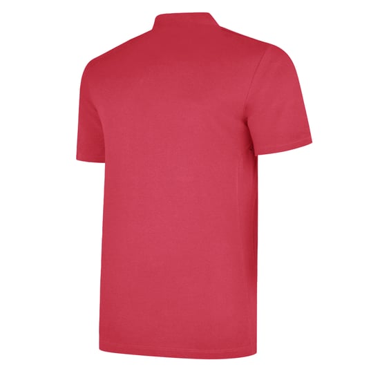 Umbro - "Essential" Poloshirt für Jungen (Weinrot/Weiß) - Image 2