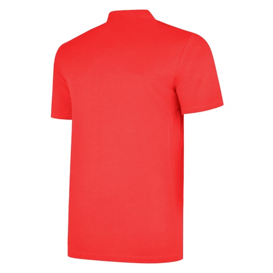 Umbro - "Essential" Poloshirt für Jungen (Zinnoberrot/Weiß) - Image 2