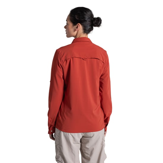 Craghoppers - "NosiLife Pro III" Hemd für Damen Langärmlig (Cinnabar) - Image 2