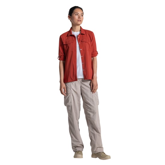 Craghoppers - "NosiLife Pro III" Hemd für Damen Langärmlig (Cinnabar) - Image 4