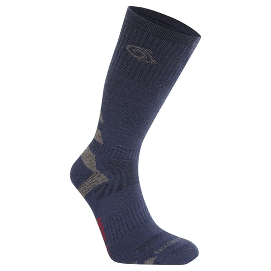Craghoppers - Socken Insektenabwehr für Herren/Damen Unisex - Advent (Marineblau/Küsten Grau) - Image 1