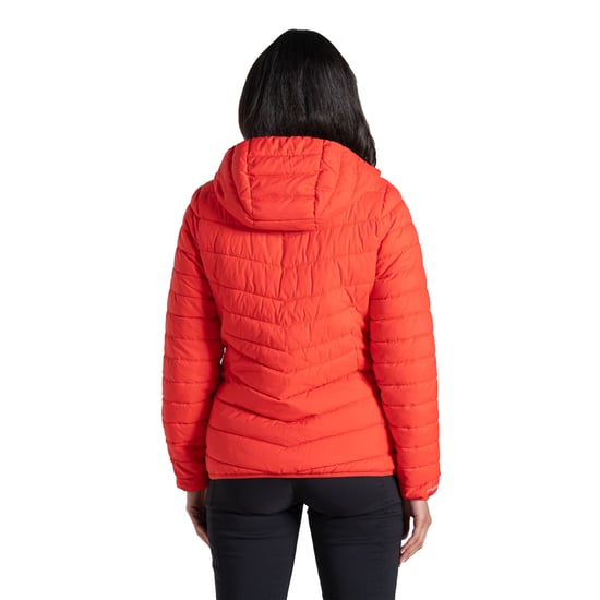 Craghoppers - "Compresslite IX" Jacke für Damen, mit Kapuze, Isoliert (Morgendämmerungsrot) - Image 2